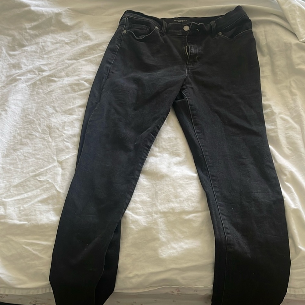 Banana Republic black skinny jeans
